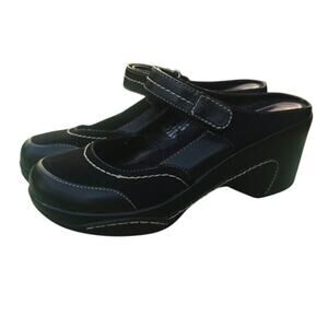 Vintage black Mary Jane  Clog sz 7.5